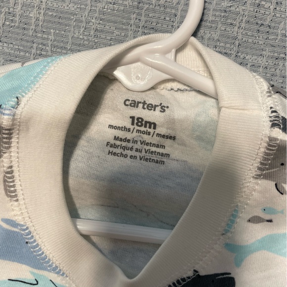 Carter’s 18 month whale romper set NWT - Picture 6 of 8